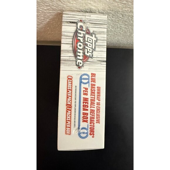 2024-25 Topps NBA Chrome Basketball Trading Card Mega Box Stephen Curry - Picture 7 of 9